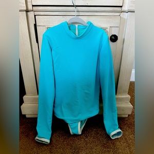 Girls LainSnow Swim - Lain Mini Rashguard - Sea - Size 10/11